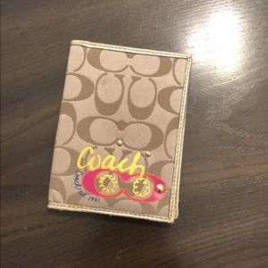 Coach Passport Holder